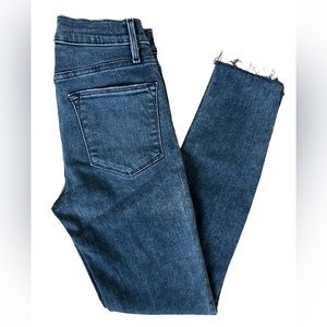 FRAME denim le high skinny medium wash jeans size 26